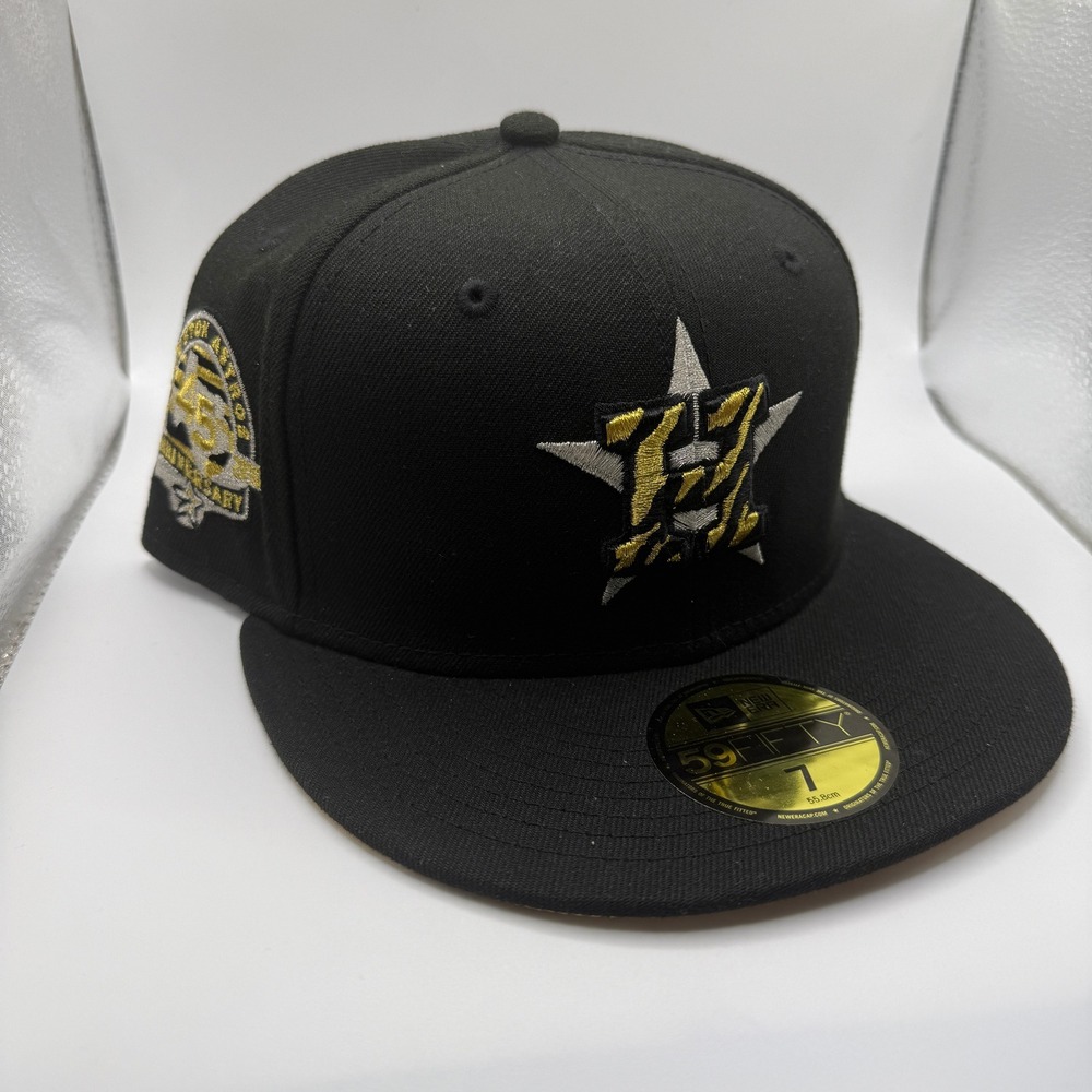New Era x Eight One Houston Astros Tiger Print 45th Anniversary Fitted Hat 7